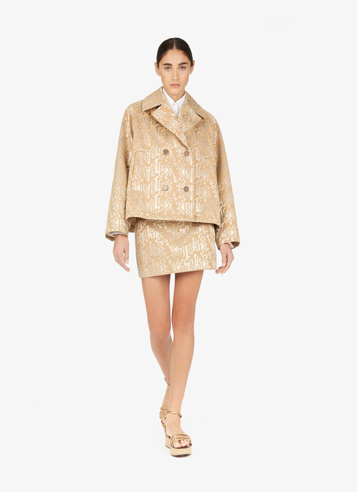Coats ALAÏA BEIGE COATS